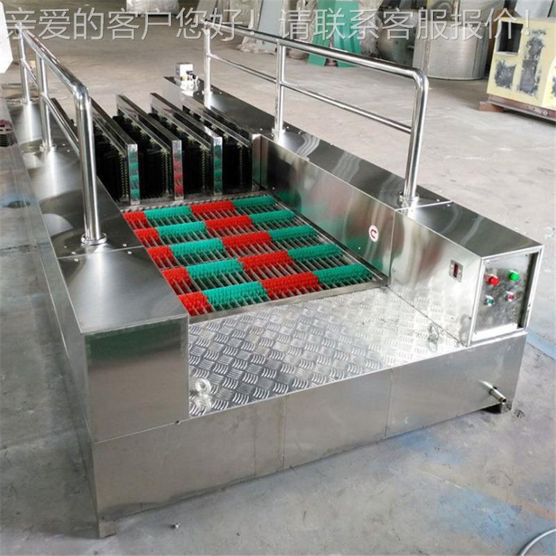 JBK-12B矿用双通道刷鞋机 HCCX-200全自动矿用洗靴机零售