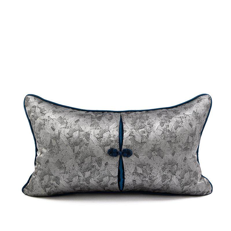 【满缘】中国风客厅沙发抱枕装饰腰枕新中式样板房软装靠枕垫含芯