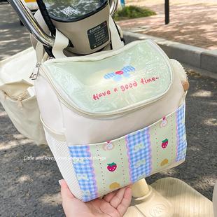 电动车前置物兜挂袋大容量电瓶摩托车充电器手机雨衣防水收纳袋子