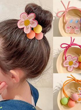 儿童发绳不伤发可爱高弹力耐用皮筋扎马尾头绳女童发圈小女孩头饰