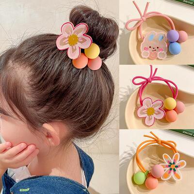 儿童发绳不伤发可爱高弹力耐用皮筋扎马尾头绳女童发圈小女孩头饰