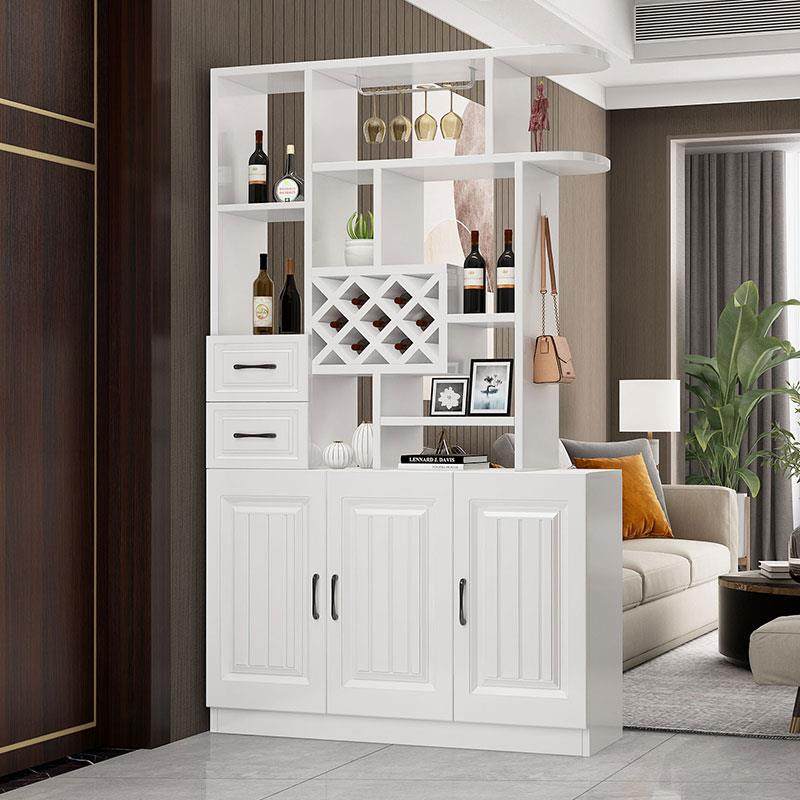 进门玄关柜酒柜入户玄关屏风柜子隔断客厅隔间柜鞋柜一体现代简约