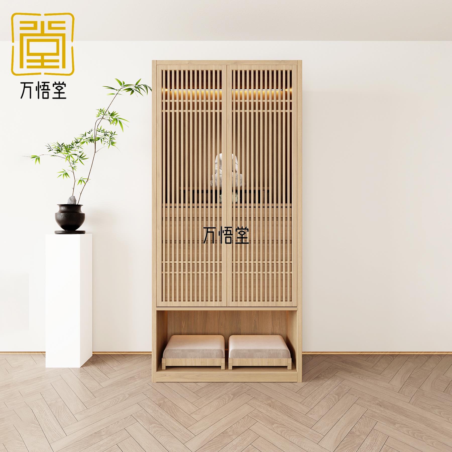 佛龛柜新中式立柜佛柜供桌神龛佛台家用神台柜观音财神爷柜子供奉