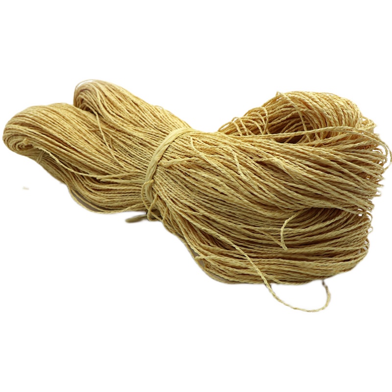 公斤彩色儿童拉菲股细纸绳画幼儿园手工diy制作编织包装绳子