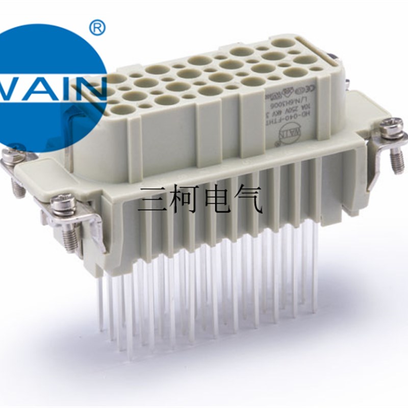 WAIN 唯恩 HD-040-FTHT 40针/芯母芯 HARTING WEVEL重载连接器