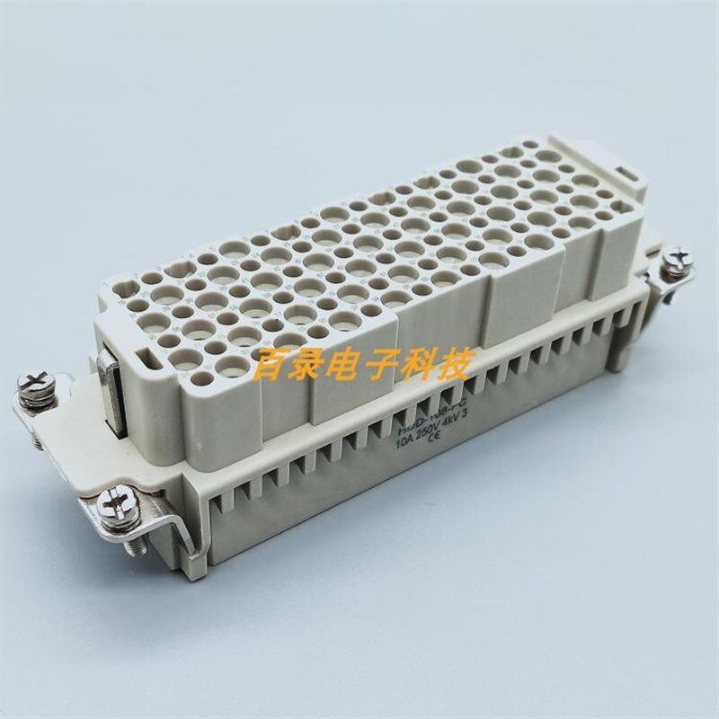 WEVEL威乐重载连接器HDD-108-FC 108针母芯矩形航空插头HARTING