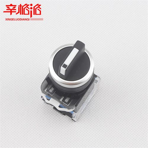 一佳YJ139LA3820x33三档自复位选择开关两常开旋钮开关开孔22mm