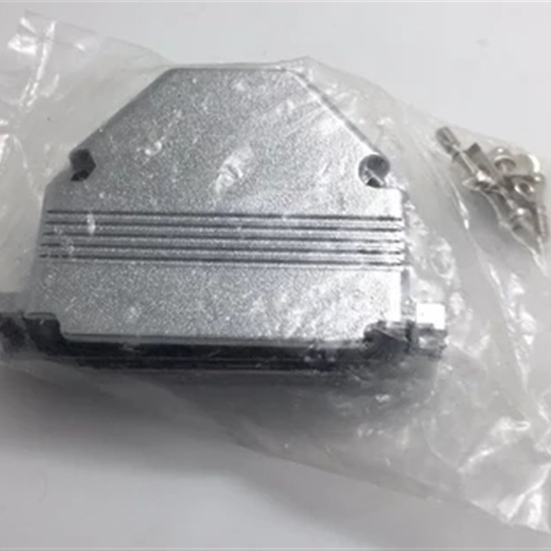 DB50芯金色外壳装配式50芯芯外壳组装外壳短螺订