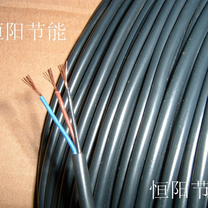 4 进口3芯0.2平方电缆线 传感器连接线 光电开关信号线耐曲棕黑蓝