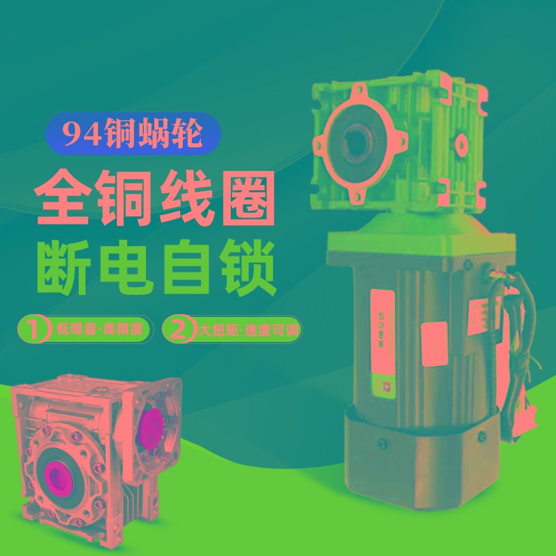 RV减速机小型蜗轮蜗杆减速机NMRV步进伺服电机RVrv30-40-50-63-75