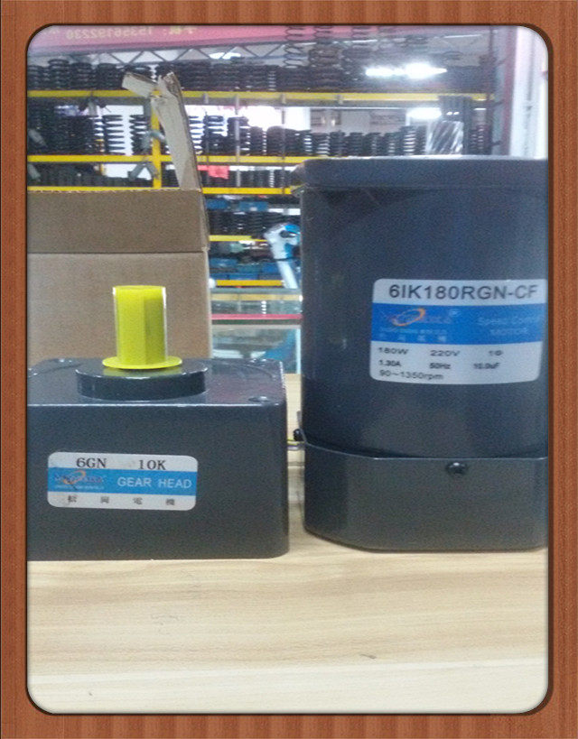 松岗电机 180W调速电机 6IK180RGN-CF  1:10