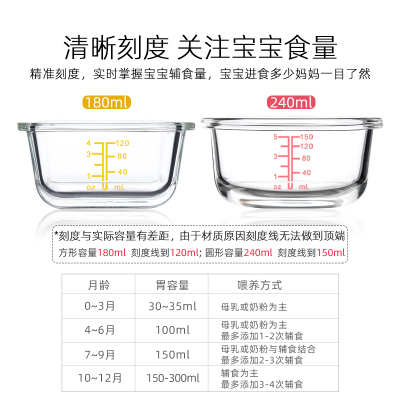 蒸蛋碗宝宝婴儿辅食工具米糕蒸糕模具可蒸蛋糕容器玻璃磨具耐高温