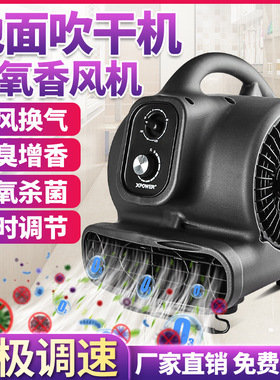 美事滴XPOWER臭氧吹风机吹地宠物店除臭增香医院WC杀菌去味香风机