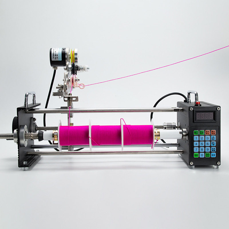电动绞线绕线机器漆包钓鱼线圈棉丝纱扁平行卷全自动数控小型精密,包装,五金配件包装,淘宝优惠券,粉丝福利购,淘宝优惠卷