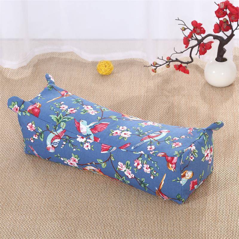 虎年礼品 老粗布老虎枕头套单人枕套 艾草荞麦壳虎头枕皮枕套外皮