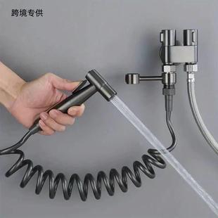 增压马桶冲洗喷枪水龙头妇洗器喷头厕所卫生间冲水枪伴侣高压家用