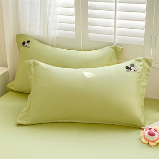 BK9K夏天冰丝枕头套一对家用儿童枕芯内胆套双人学生单人水洗