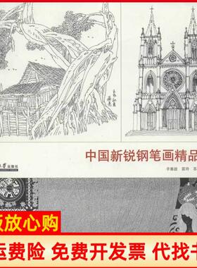 【正版书】中国新锐钢笔画精品集辛塞波天津大学出版社9787561844427