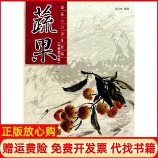 【正版书】蔬果写意花鸟篇国画入门训练新编吴华林安徽美术9787539822266