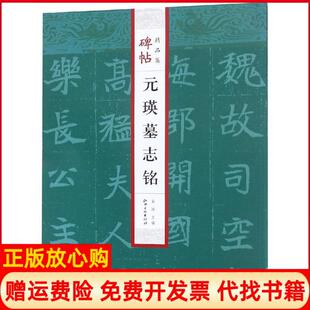瑛墓志铭碑帖精品集曲涛江西美术出版 元 书 社9787548063995 正版