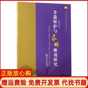 【正版书】非物质文化遗产研究丛书非遗保护与辰州傩戏研究池瑾璟著苏州大学出版社9787567220300