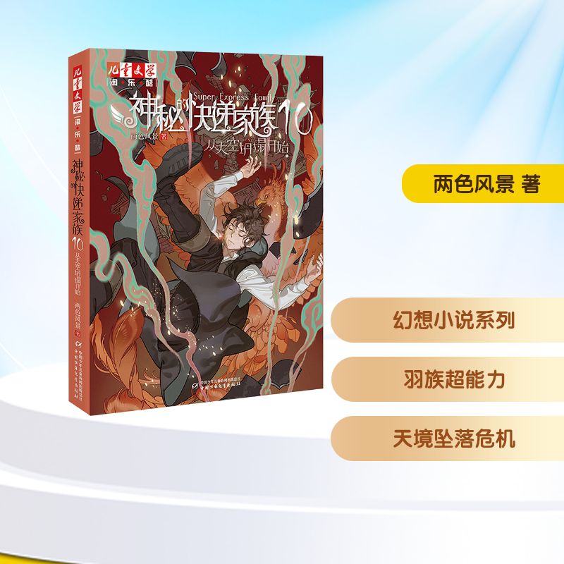 正版书神秘的快递家族 10 从天空坍塌开始两色风景 著中国少年儿童出版社