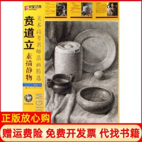 【正版书】姚晶素描头像无无光盘美术高考名师范画精选美术高考名师范画精选姚晶湖北美术出版社9787539419145