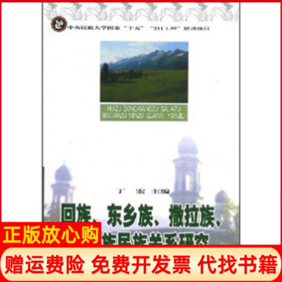 【正版书】回族东乡族撒拉族保安族民族关系研究丁宏著中央民族大学出版社9787811082852