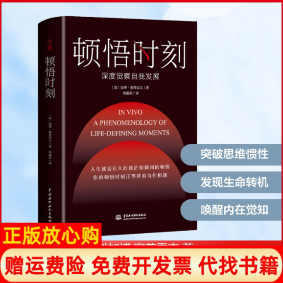 【正版书】顿悟时刻加博塞普雷吉著水利水电出版社9787517087496
