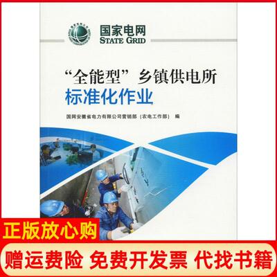 【正版书】全能型乡镇供电所标准化作业国网安徽省电力有限公司营销部农电工作部 合肥工业大学出版社9787565035579