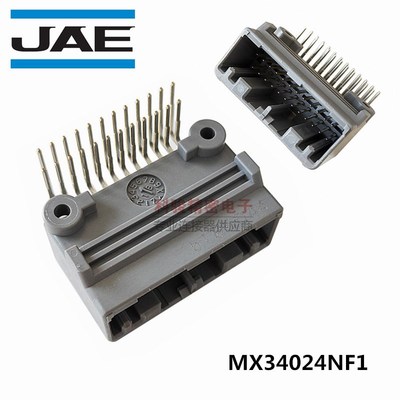 JAE日本原装MX34024NF1汽车连接器 24P弯针插座 2023/2025+现货