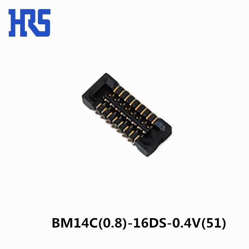 HRS广濑BM14C(0.8)-16DS-0.4V(51) 连接器16P 0.4BTB母座现货