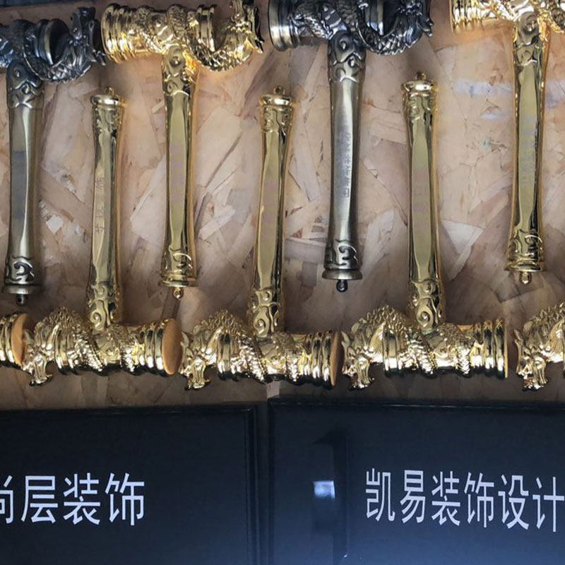 加长款开工大吉锤刻字工地质量锤子实心龙头锤开工锤金色铜色包邮