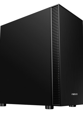 至睿Vision 游匣5 豪华版台式电脑DIY全侧透玻璃水冷matx背线机箱