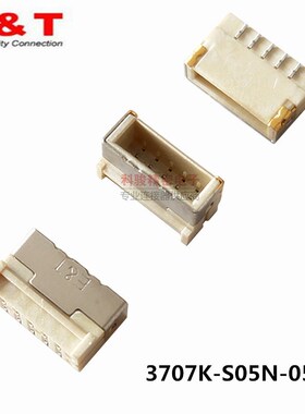 ENTERY背光连接器CI14 1.0 5P卧贴短脚插座3707K-S05N-05L现货