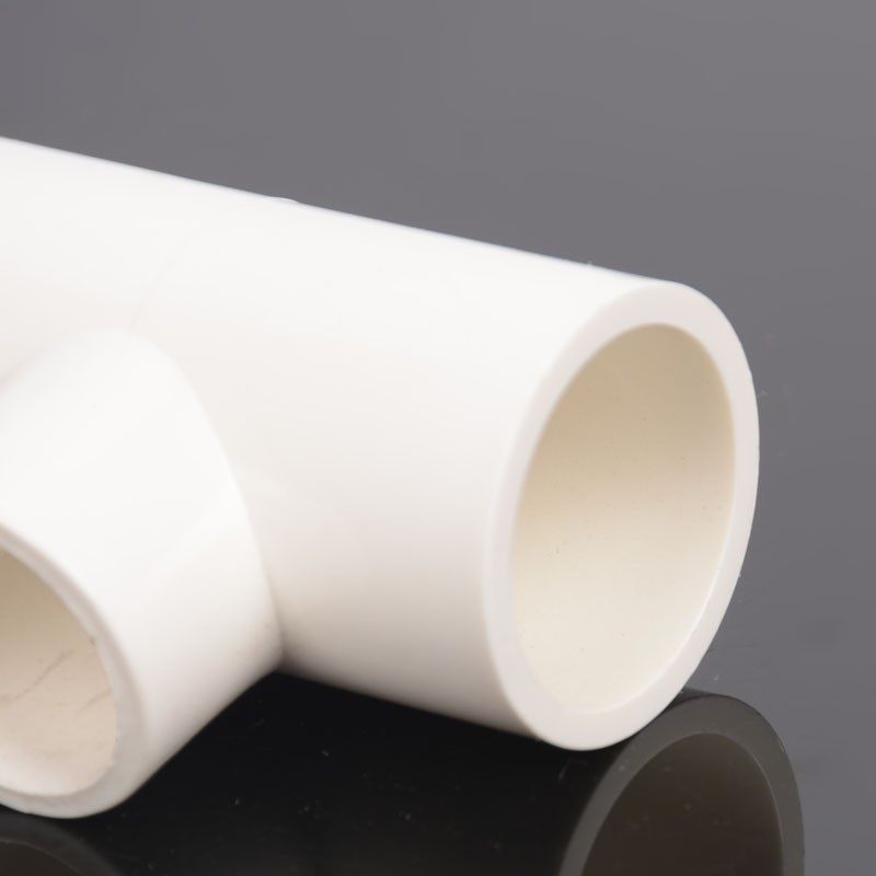 PVC变径异径三通接头20 25 32 40 50 63 75 90大小给水异径三通