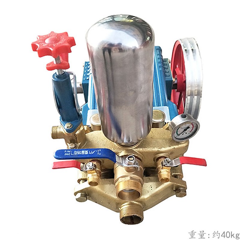 120 150型5200柱塞泵高压远程抽水打药机180喷雾器免黄油1.2寸2寸