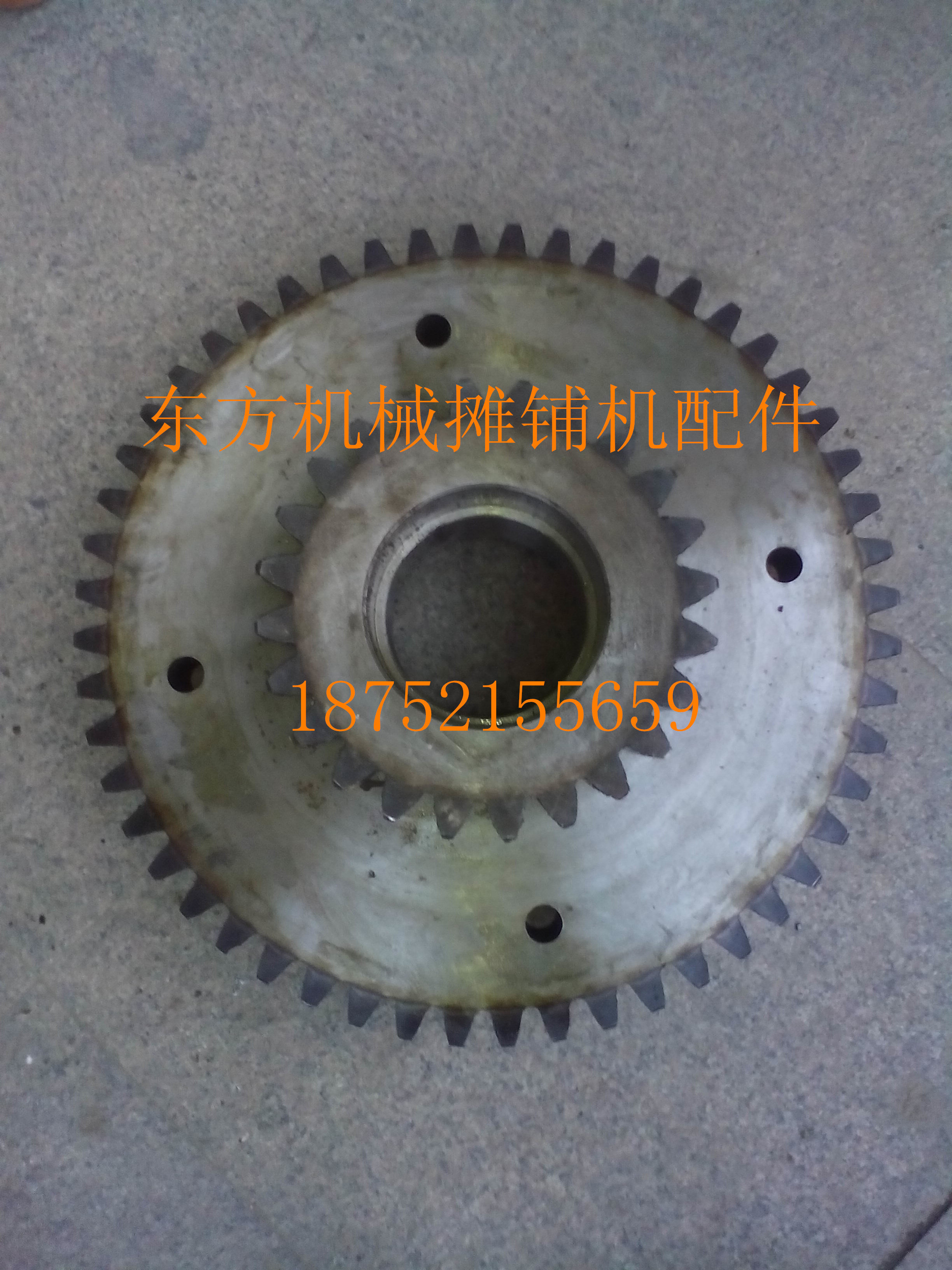 徐工压路机1618J传动双联齿轮 摊铺机压路机配件轴 原装齿圈齿轮