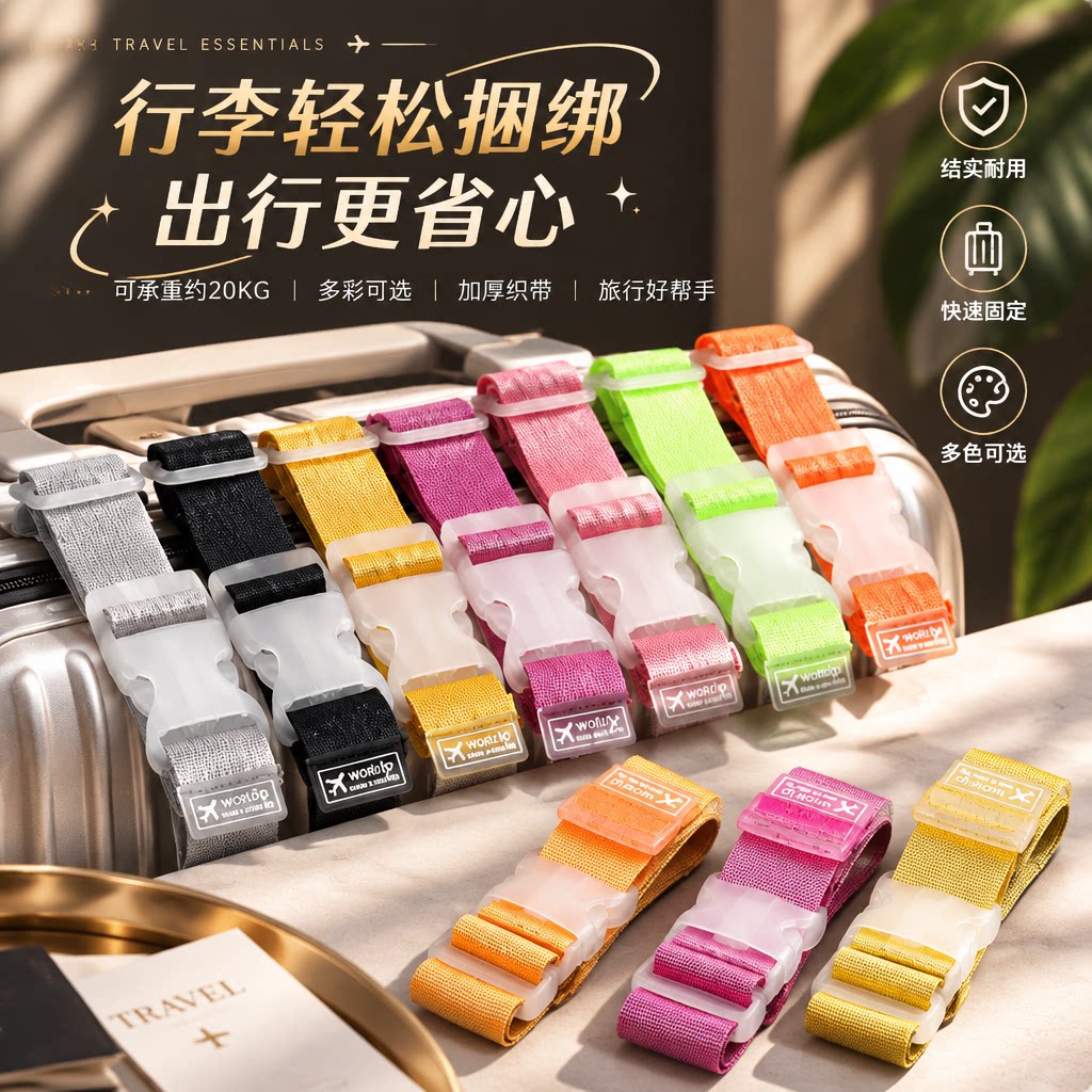 行李箱外置挂钩挂扣挂绳户外登山