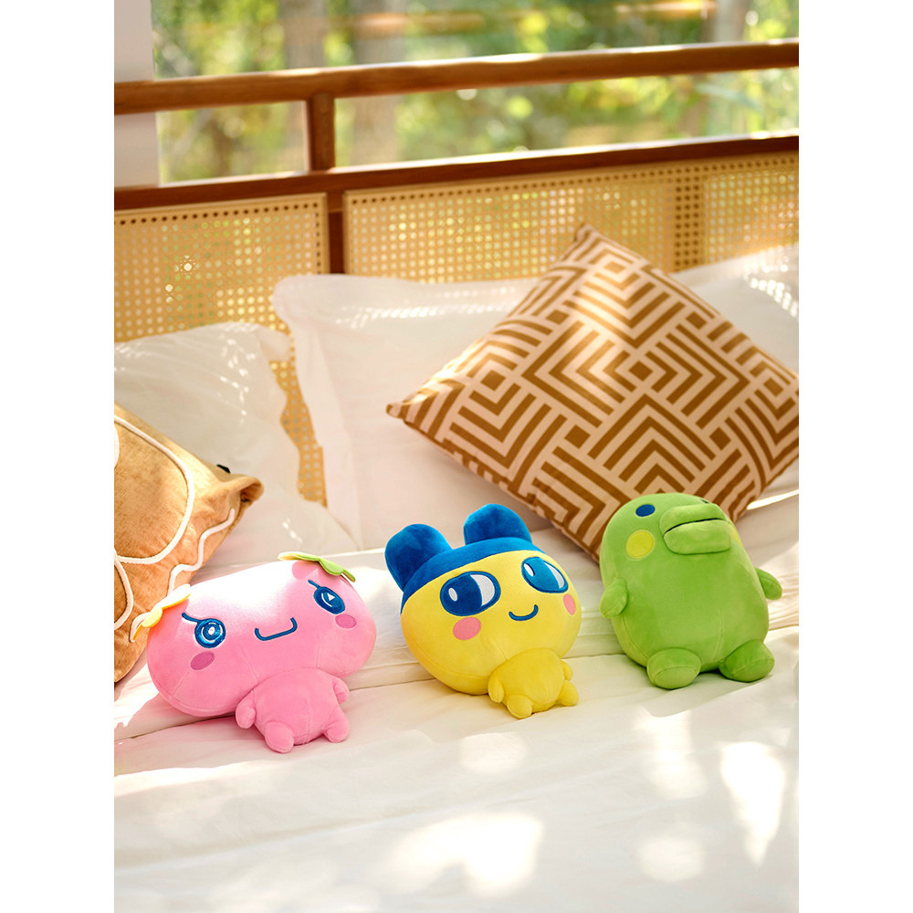 MINISO名创优品正版拓麻歌子电子宠物机豆丁吉大嘴吉可爱毛绒玩偶,玩具/童车/益智/积木/模型,毛绒/玩偶/公仔/布艺类玩具,淘宝优惠券,粉丝福利购,淘宝优惠卷