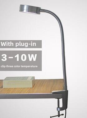 g型夹式Led护眼学习创意学生床头工作阅读台灯长臂调光6W10W超亮