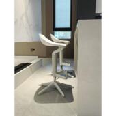 斯堪 纳维亚酒吧椅可调节 家庭久坐高凳子可访问豪华伸缩酒吧凳