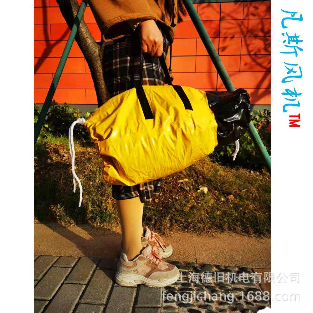 大口径耐送风软管 20-100cmPVC配手提风机磨防水抽排风伸缩通风管