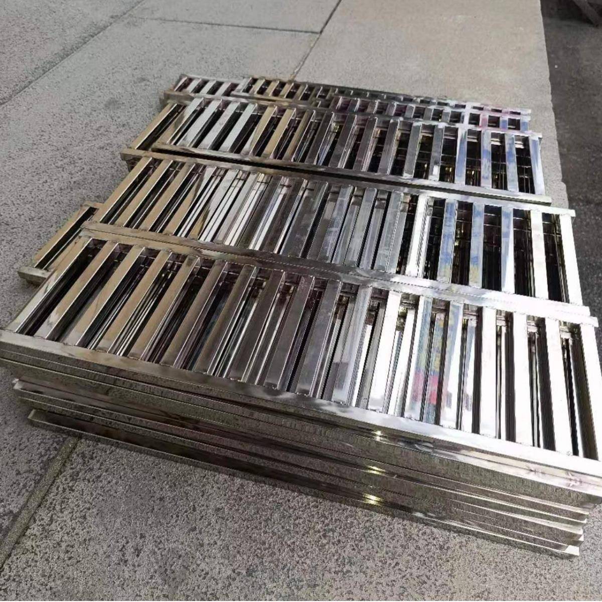 方管地沟盖板不锈钢排水沟格栅篦子厨房下水道方通盖板