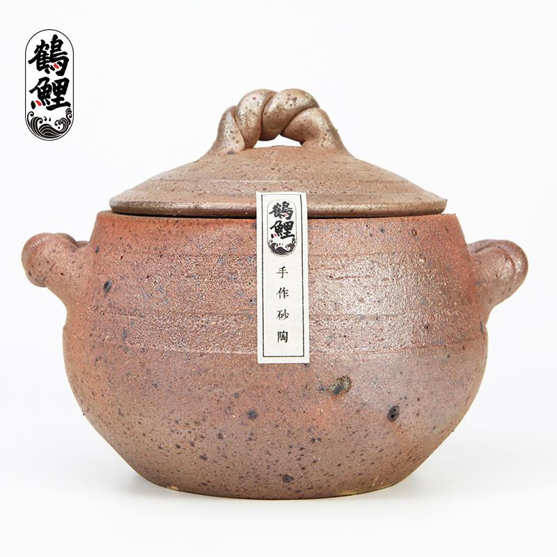 【优惠】单盖土沙锅小砂锅传统安全手工砂锅煲汤耐炖锅无涂层孕婴