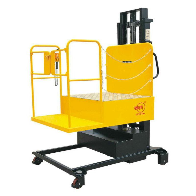 STD半电动取料机载重400KG 高空作业车1.6m2m2.5m3m3.5m4m4.5m