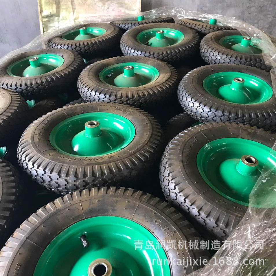 橡胶轮胎 青岛厂家供应工具车轮胎 充气轮胎 手推车货仓车轮子