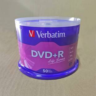 R刻录空白盘威宝Verbatim视频音乐文件刻录空白光盘 DVD 16X 4.7G