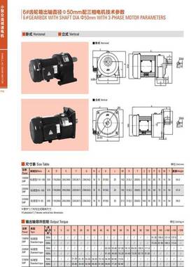 中大ZD小型齿轮减速电机100W200W400W750W1500W小金刚流水线马达