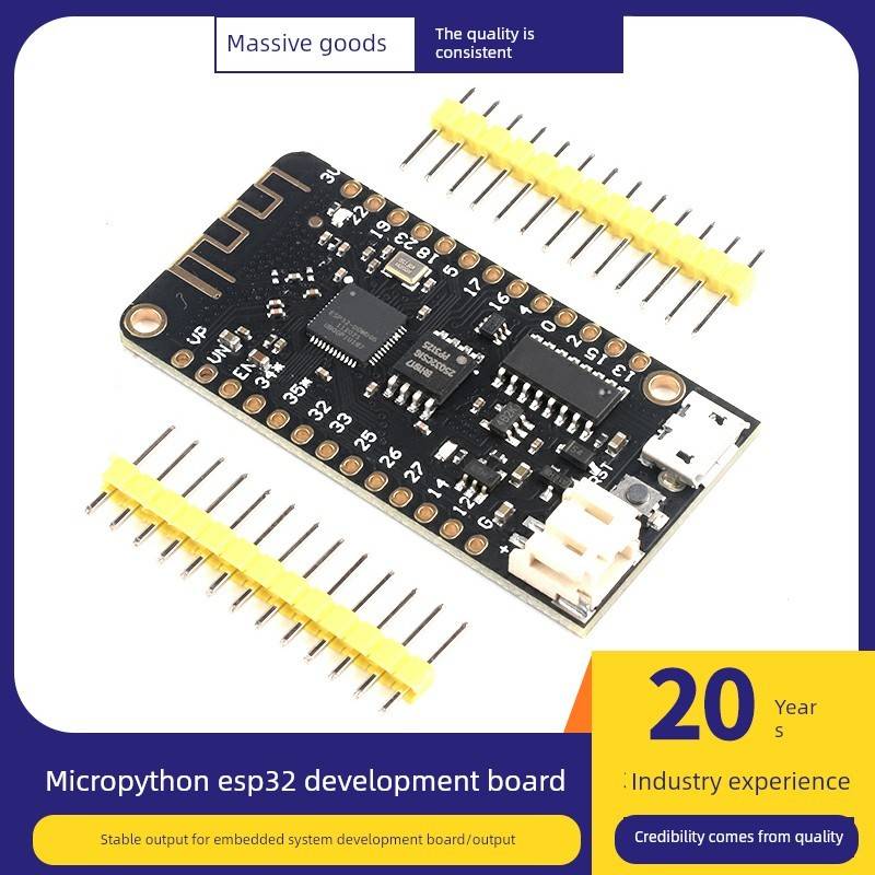 ESP32开发板 MicroPython V1.0.0 Rev1 wifi 蓝牙4MB FLASH